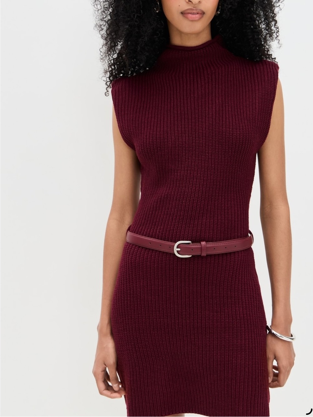 NWT En Saison Nathalia Mini Sweater Dress Size L